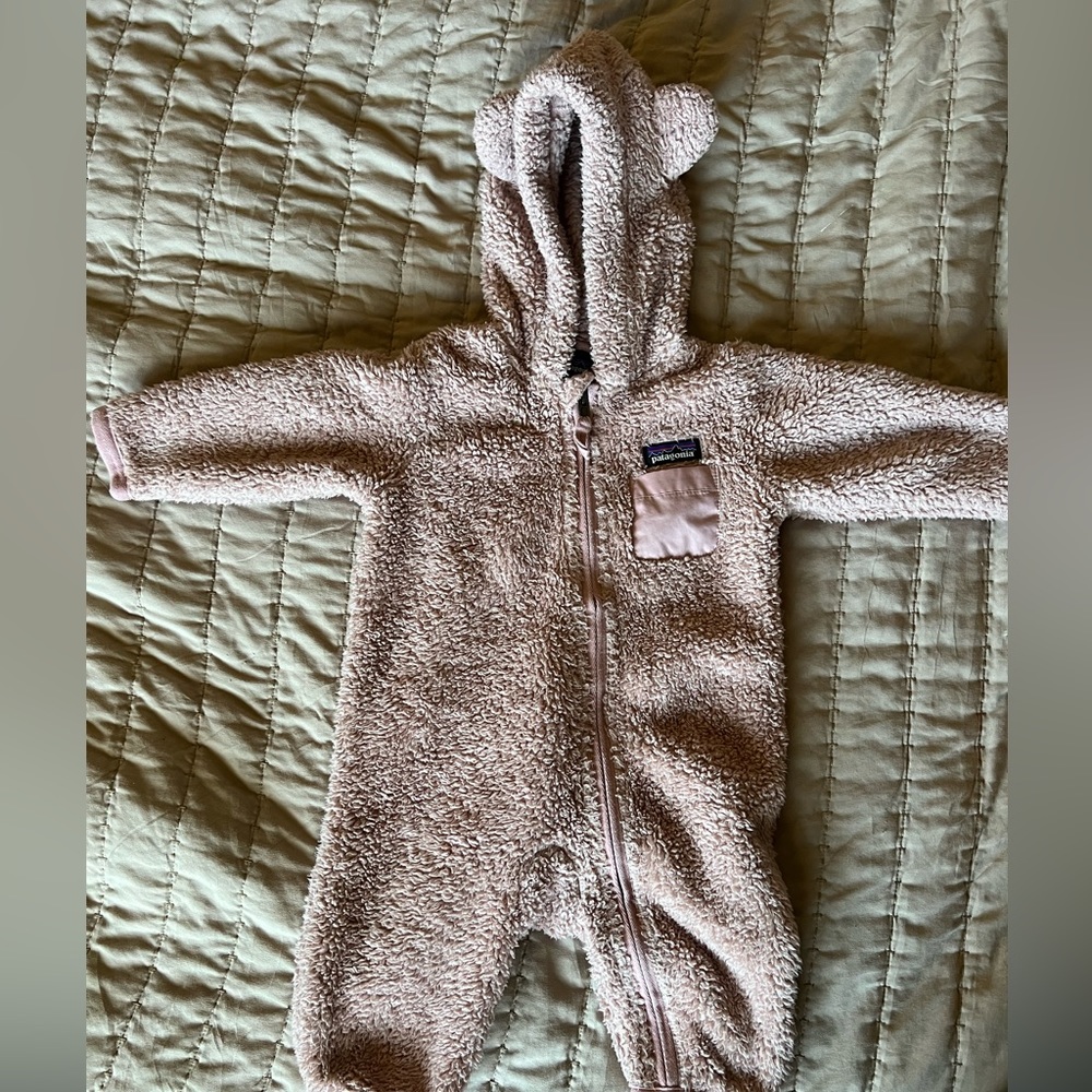 Patagonia Fleece Bunting (size 3-6m)
